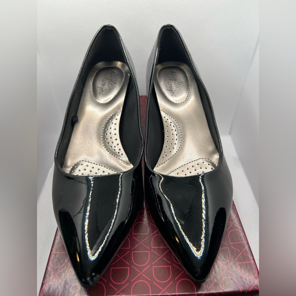 Dexflex Comfort Jeanne Black Women's Heels 6 1/2